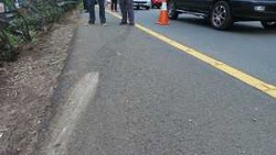 Ini Jejak Mobil di KM 8 Jagorawi, TKP Kecelakaan Mobil Dul