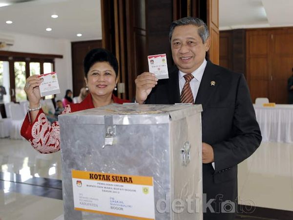 Usai Kunker SBY Langsung Nyoblos