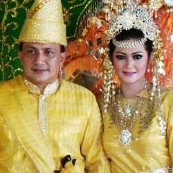 Pengawalan Ketat Polisi di Resepsi Mayor Jenderal Agus dan Bella Saphira