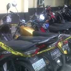 Gerebek Arena Sabung Ayam, Polisi Sita Belasan Motor