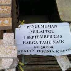 Aksi Borong Pembeli Tempe Jelang Tiga Hari Tak Berproduksi