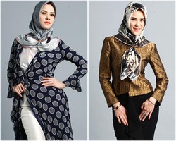 Foto: Gaya Hijab Rusia Ala Angel Lelga