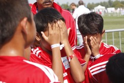 Berdoa sebelum dan setelah pertandingan menjadi ritual tim Indonesia selama turnamen berlangsung.