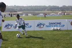 Sejak Danone Nations Cup dihelat di tahun 2000, Indonesia sudah berpartisipasi semenjak edisi 2003. Perusahaan air mineral AQUA menjadi national organizer, mulai dari menggelar kompetisi seleksi nasional, sampai mengirim tim ke putaran dunia.