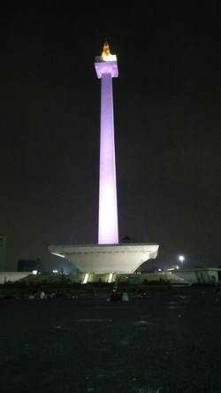 Ketika Lampu di Monas Semakin Cantik Kala Malam Hari, Apa Rahasianya?