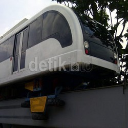 Jalur Tes Monorel Pertama RI Dibangun di Serpong