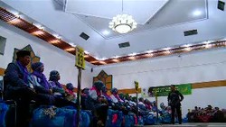 Ada yang Beda di Pemberangkatan Kloter Haji 2013