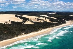 Yang Unik di Australia, Gurun Pasir di Dekat Pantai