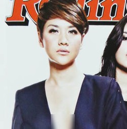 Bunga Citra Lestari Pamer Dada di Rolling Stone