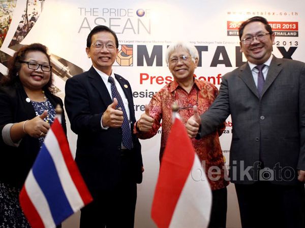 Kerjasama Industri Indonesia-Thailand di Metalex 2013