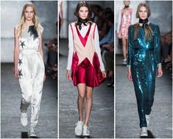 Marc Jacobs Hadirkan Nuansa Retro Penuh Bling-bling di NY Fashion Week