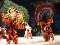 Ratusan Bocah Ikuti Festival Reog Mini