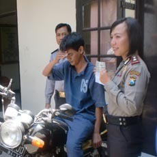 Motor yang Hilang di Unesa Ternyata Dicuri Pria Ini