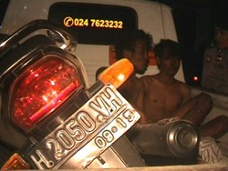 Tak Sengaja Berpapasan dengan Pemilik Motor, 2 Pencuri Ditangkap