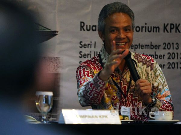 Ganjar Pranowo Jadi Pembicara di KPK