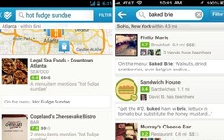 Aha! Sekarang Bisa Cari Menu Makanan di Foursquare