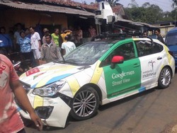 Tabrak Angkot, Sopir Mobil Google Street View Sempat Kabur