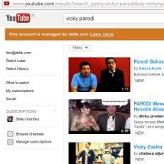 Parodi Gaya Bicara Vicky Bikin Heboh YouTube