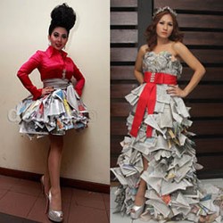 Baju Koran Syahrini vs Tata Janeta, Siapa yang Lebih Unik?