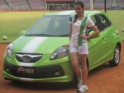 Uji Kelincahan New Honda Brio 1.200cc