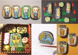 Chef Ini Sukses Membuat Karya Seni di Atas Sushi!