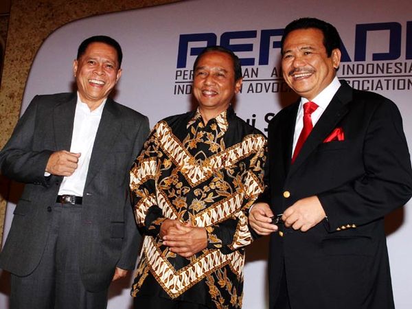 Busyro Muqoddas Hadiri Halal Bihalal Peradi
