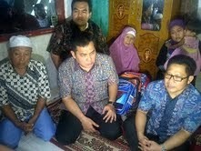 Dua Menteri PKB Kunjungi Korban Kecelakaan Dul
