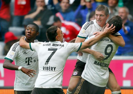 Bayern Menang Dua Gol Tanpa Balas atas Hannover