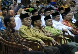 Wapres Boediono dan Jokowi Hadiri Silaturahmi Majelis Tafsir Al Quran