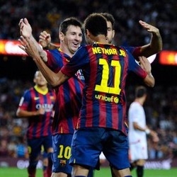 Barca Menang Dramatis atas Sevilla