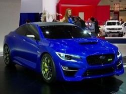 Pesona Subaru WRX di Frankfurt