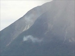 Hutan di Sekitar Gunung Sinabung Mulai Terbakar