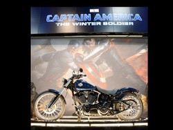 Motor Anyar Captain America