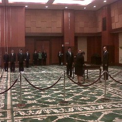 Chatib Basri Lantik 3 Pejabat Baru Kemenkeu