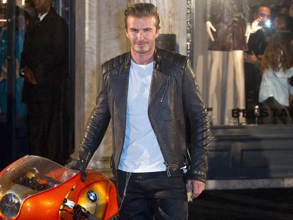 Gaya Bikers ala David Beckham