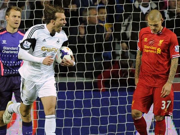 Swansea vs Liverpool Berakhir Imbang