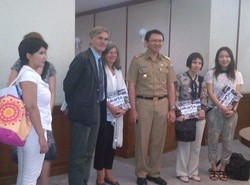 Temui Ahok, Jurnalis Prancis Tanya Soal Pencapresan Jokowi