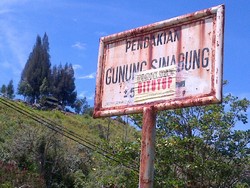 Gunung Sinabung Ditutup untuk Aktivitas Pendakian