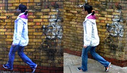 Hantu Jalanan Karya Seniman Italia