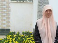 Potret Gadis Cantik di Perkampungan Muslim China