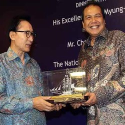 CT Belajar Kunci Sukses Negara Maju dari Mantan Presiden Korsel