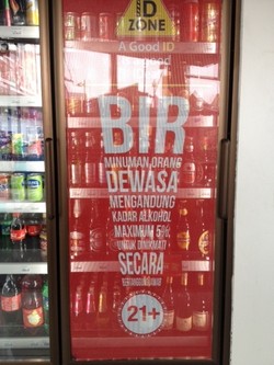 ID Zone, Cara Sevel Larang ABG di Bawah 21 Tahun Beli Miras