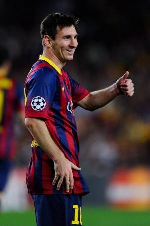 Hat-trick Keempat Messi di Liga Champions
