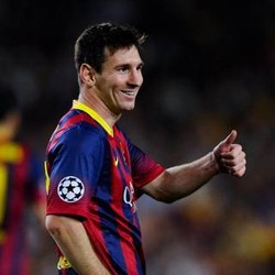 Hat-trick Keempat Messi di Liga Champions