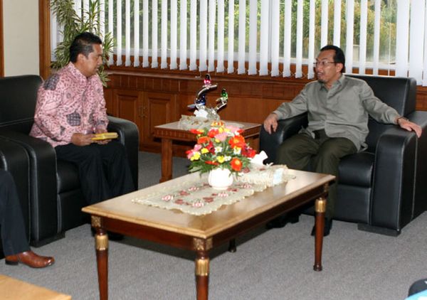 Mentan-Ketum Inkud Bahas Program Revitalisasi KUD