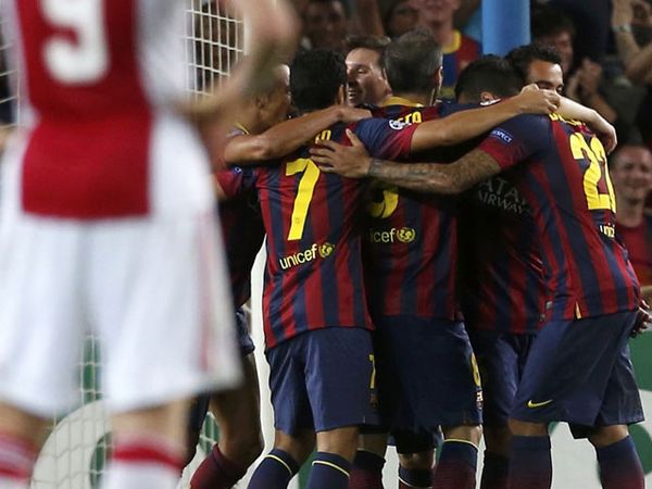 Barca Lumat Ajax Amsterdam