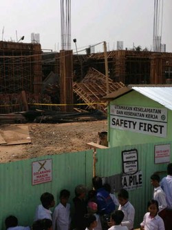  Kadis Olahraga: GOR yang Roboh di Koja Sudah Sesuai SOP