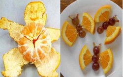 Yuk, Bikin Jeruk Bentuk Kupu-kupu dan Ayam untuk si Kecil!