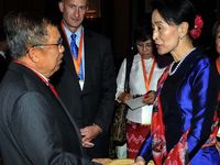 JK Bertemu Aung San Suu Kyi