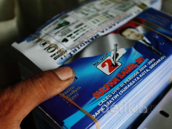 KPU Batasi Atribut Caleg